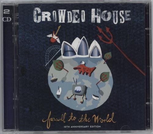 Crowded House Farewell To The World 2 CD album set (Double CD) UK CRD2CFA379319