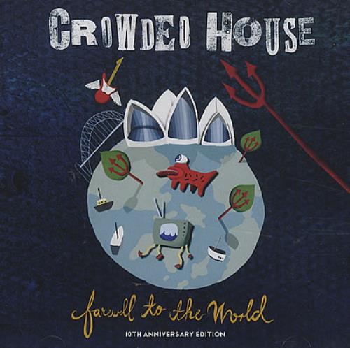 Crowded House Farewell To The World 2 CD album set (Double CD) UK CRD2CFA382190