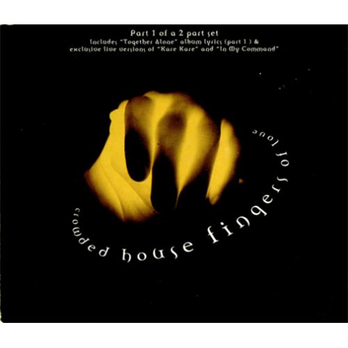 Crowded House Fingers Of Love - Part 1 & 2 2-CD single set (Double CD single) UK CRD2SFI121505