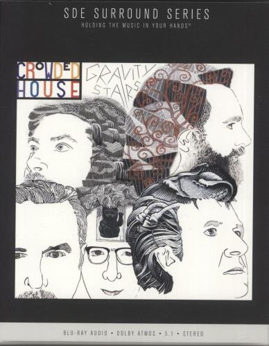 Crowded House Gravity Stairs - SDE Surround Series + Artcards/Slipcase Blu Ray DVD UK CRDBRGR876303
