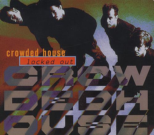 Crowded House Locked Out + Poster CD single (CD5 / 5") Australian CRDC5LO29499