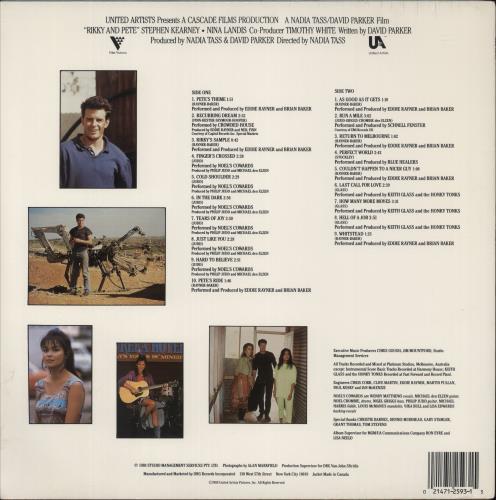 Crowded House Rikky And Pete - Sealed vinyl LP album (LP record) US CRDLPRI500094