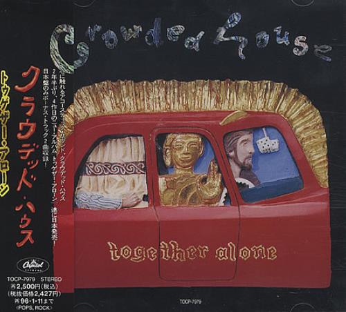 Crowded House Together Alone CD album (CDLP) Japanese CRDCDTO20738