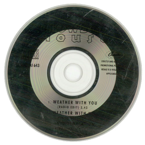 Crowded House Weather With You CD single (CD5 / 5") UK CRDC5WE23153