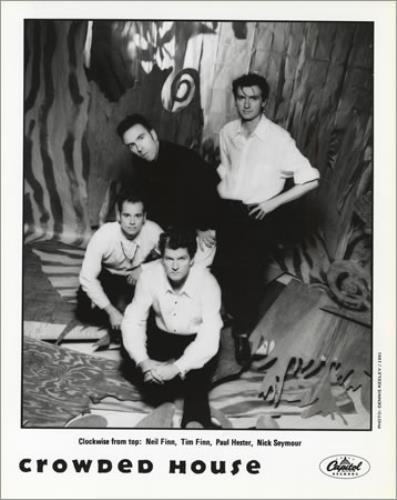 Crowded House Wood Face media press pack US CRDPPWO399653