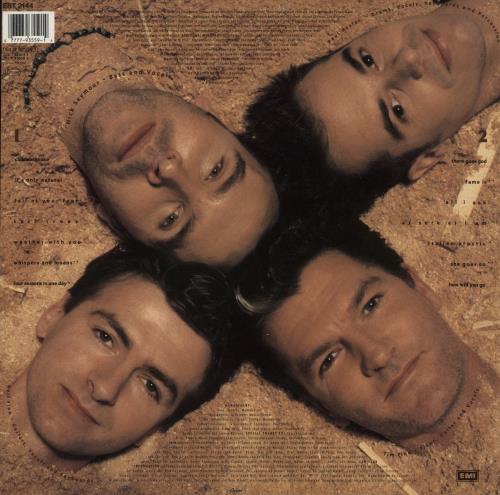 Crowded House Woodface - Hype Sticker vinyl LP album (LP record) UK CRDLPWO868638