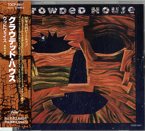 Crowded House Woodface CD album (CDLP) Japanese CRDCDWO184389