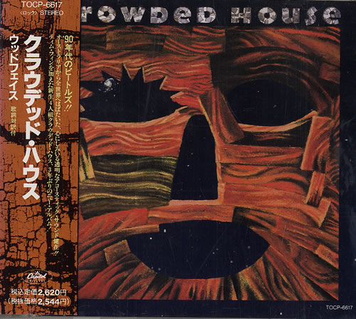 Crowded House Woodface CD album (CDLP) Japanese CRDCDWO08843