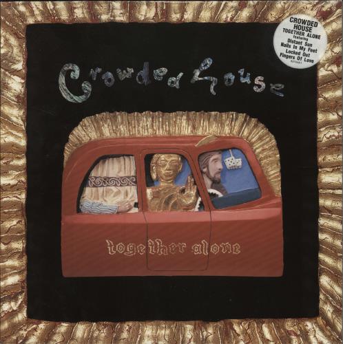 Crowded House Together Alone - Hype sticker - EX vinyl LP album (LP record) UK CRDLPTO784277