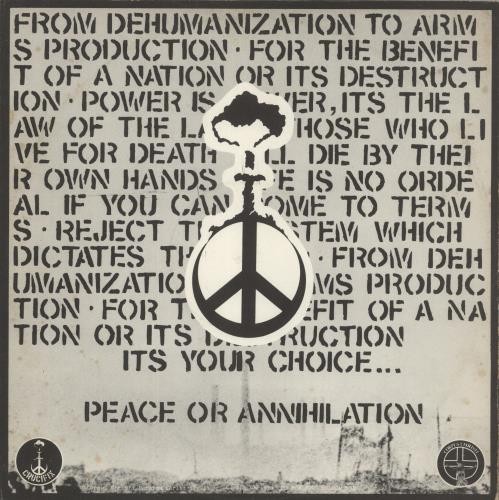 Crucifix Dehumanization vinyl LP album (LP record) UK 5UWLPDE796012