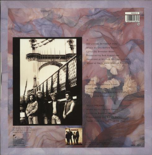 Cry Before Dawn No Living Without You 12" vinyl single (12 inch record / Maxi-single) UK CBD12NO868452