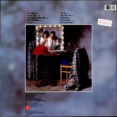 Cry No More Cry No More vinyl LP album (LP record) UK C1-LPCR517632