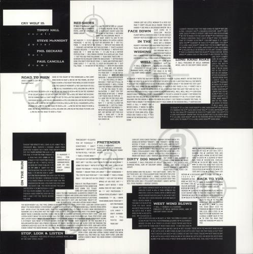 Cry Wolf Crunch vinyl LP album (LP record) UK E02LPCR579232