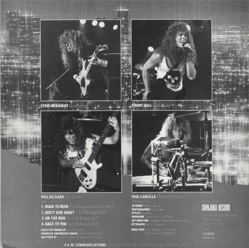 Cry Wolf Cry Wolf 12" vinyl single (12 inch record / Maxi-single) Japanese E0212CR779280