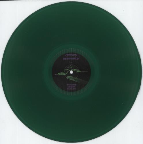 Crypt Witch Bad Trip Exorcism - Green Vinyl vinyl LP album (LP record) UK -VZLPBA885901