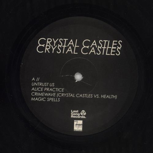 Crystal Castles Crystal Castles 2-LP vinyl record set (Double LP Album) Canadian CY82LCR855686