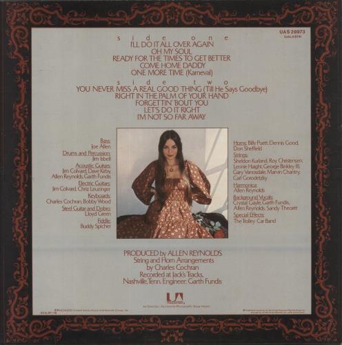Crystal Gayle Crystal vinyl LP album (LP record) UK CGYLPCR458751