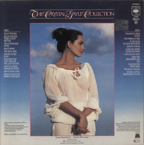 Crystal Gayle The Crystal Gayle vinyl LP album (LP record) UK CGYLPTH231417