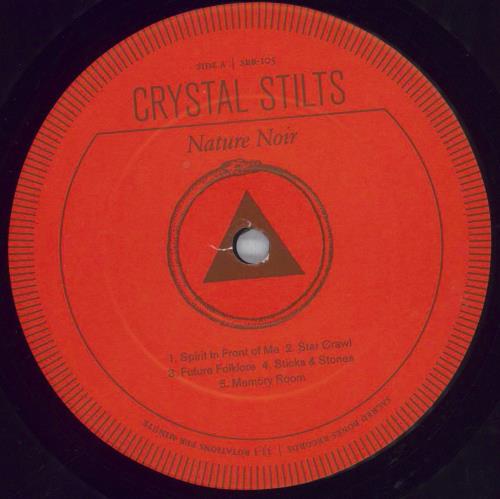 Crystal Stilts Nature Noir vinyl LP album (LP record) US ZTYLPNA826873