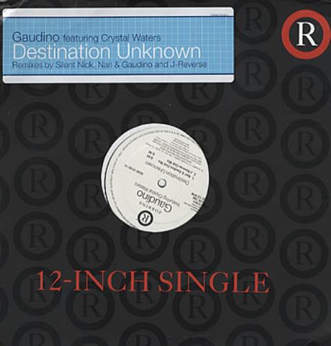Crystal Waters Destination Unknown 12" vinyl single (12 inch record / Maxi-single) US CRS12DE307132