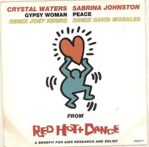 Crystal Waters Gypsy Woman (Red Hot + Dance) 7" vinyl single (7 inch record / 45) UK CRS07GY740058