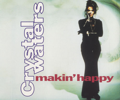 Crystal Waters Makin' Happy CD single (CD5 / 5") UK CRSC5MA96760