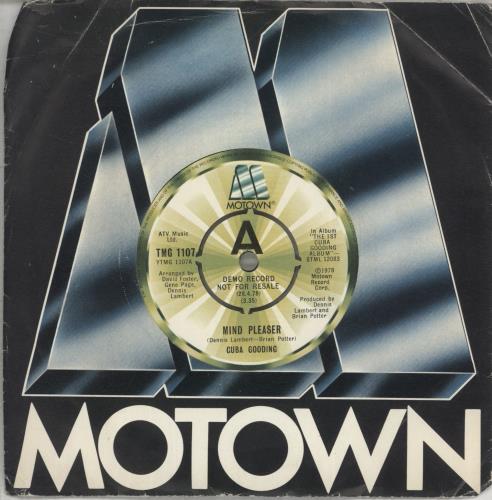 Cuba Gooding Mind Pleaser 7" vinyl single (7 inch record / 45) UK CGD07MI350119