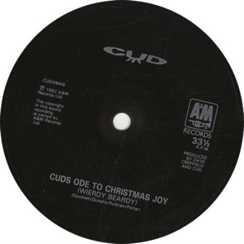 Cud Cuds Ode To Christmas Joy 7" vinyl single (7 inch record / 45) UK CUD07CU260421
