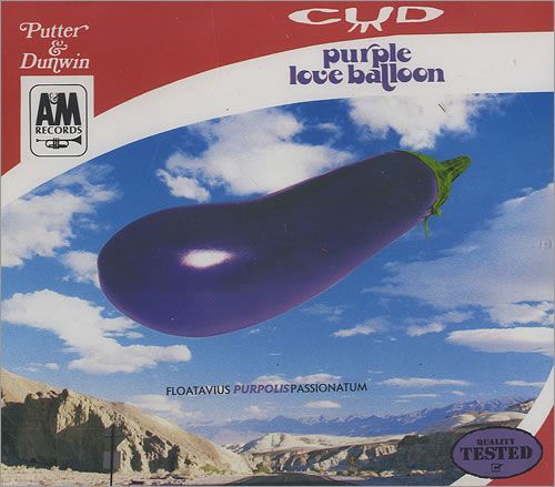 Cud Purple Love Balloon CD single (CD5 / 5") UK CUDC5PU240715