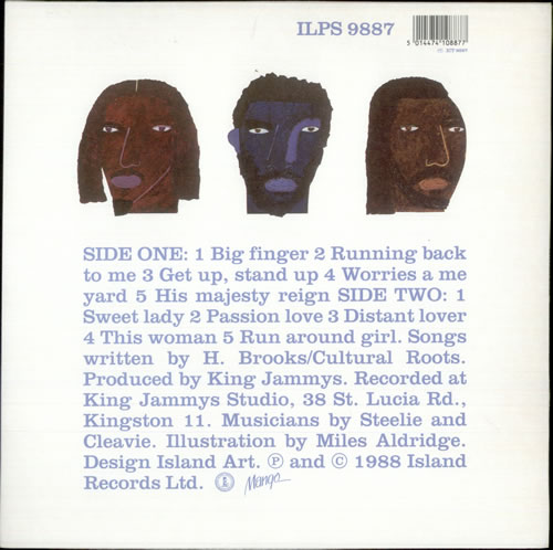 Cultural Roots Running Back To Me vinyl LP album (LP record) UK C1MLPRU517631