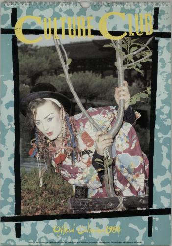 Culture Club 1984 + 85 Calendars calendar UK CULCACA650353