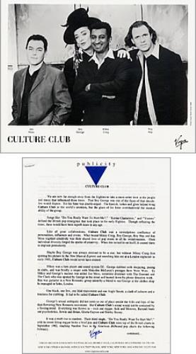 Culture Club Biography media press pack US CULPPBI203526