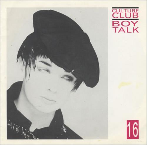 Culture Club Boy Talk 16 7" vinyl single (7 inch record / 45) UK CUL07BO121734