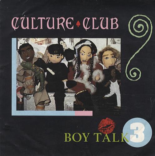 Culture Club Boy Talk 3 7" vinyl single (7 inch record / 45) UK CUL07BO106278