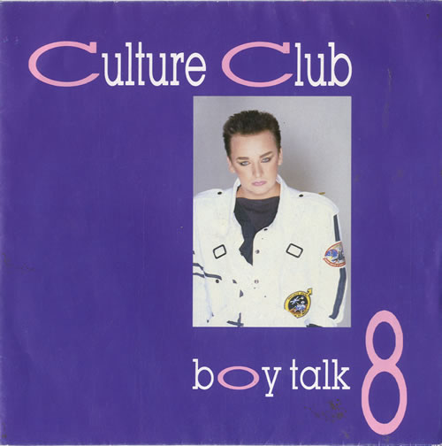 Culture Club Boy Talk 8 7" vinyl single (7 inch record / 45) UK CUL07BO106285