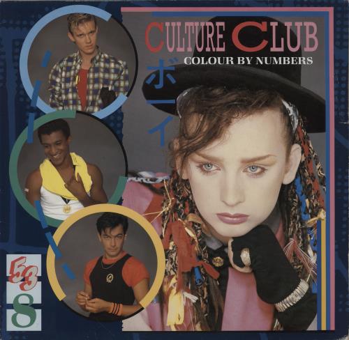 Culture Club Colour By Numbers vinyl LP album (LP record) German CULLPCO762666