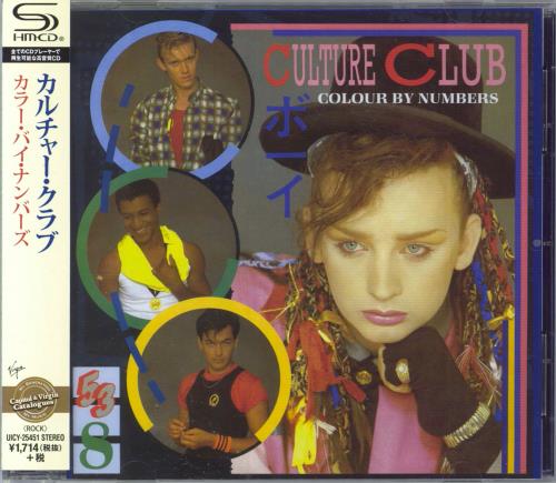 Culture Club Colour By Numbers SHM CD Japanese CULHMCO804637