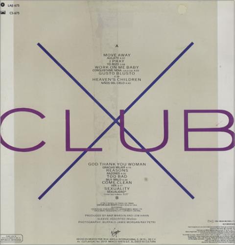 Culture Club From Luxur To Heartache vinyl LP album (LP record) Mexican CULLPFR170840