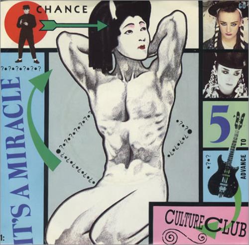 Culture Club It's A Miracle 7" vinyl single (7 inch record / 45) US CUL07IT91858