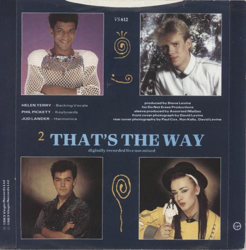 Culture Club Karma Chameleon 7" vinyl single (7 inch record / 45) UK CUL07KA105923