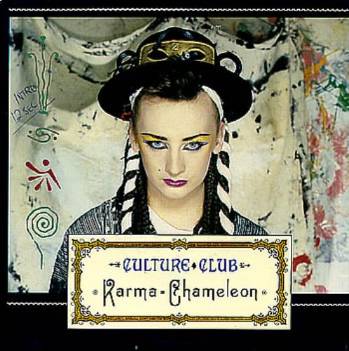 Culture Club Karma Chameleon 7" vinyl single (7 inch record / 45) Australian CUL07KA310195