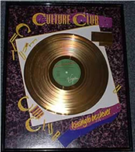 Culture Club Kissing To Be Clever award disc French CULAWKI266800
