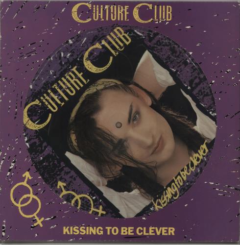 Culture Club Kissing To Be Clever picture disc LP (vinyl picture disc album) UK CULPDKI45934