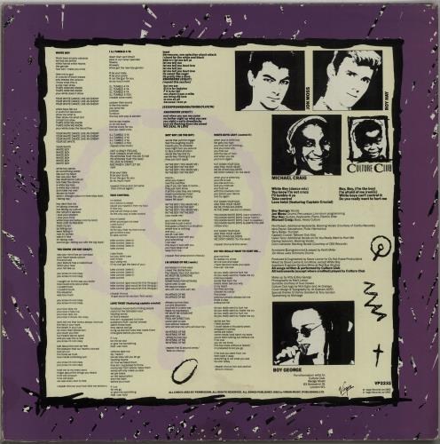 Culture Club Kissing To Be Clever picture disc LP (vinyl picture disc album) UK CULPDKI45934