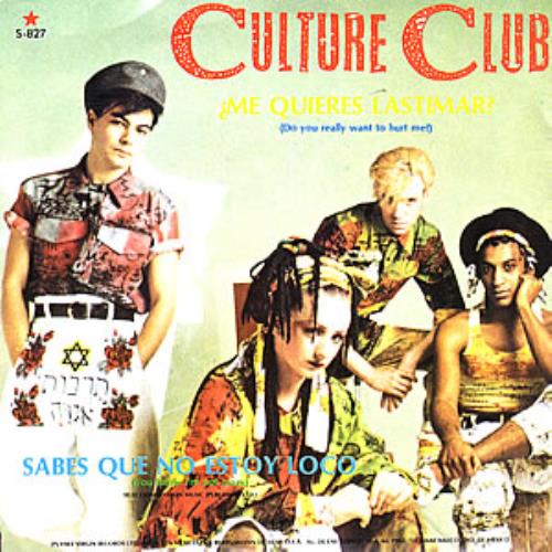 Culture Club Me Quieres Lastimar? 7" vinyl single (7 inch record / 45) Mexican CUL07ME211655