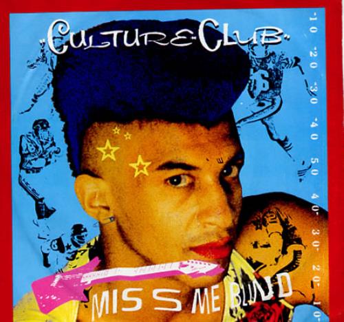 Culture Club Miss Me Blind 7" vinyl single (7 inch record / 45) US CUL07MI00051