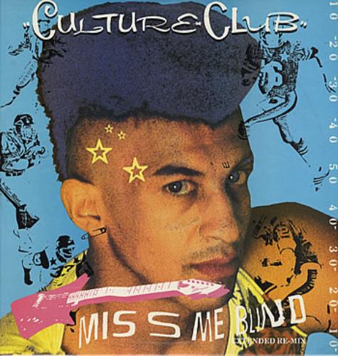 Culture Club Miss Me Blind 12" vinyl single (12 inch record / Maxi-single) US CUL12MI89149