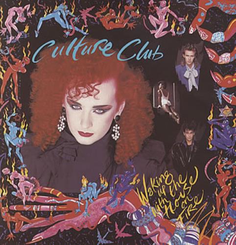 Culture Club Waking Up With The House On Fire vinyl LP album (LP record) Spanish CULLPWA202374