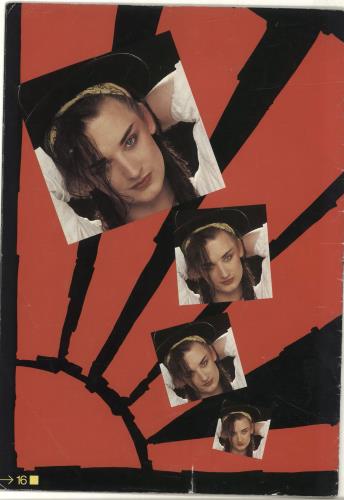 Culture Club When Cameras Go Crazy tour programme UK CULTRWH69244