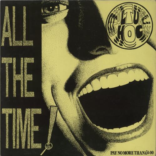 Culture Shock All The Time vinyl LP album (LP record) UK E8QLPAL600164